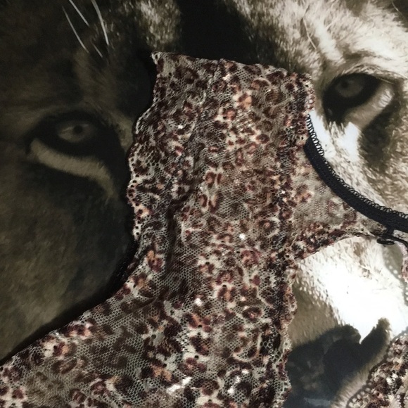 Sam Edelman Cheetah Animal  Print Bra - Picture 7 of 7